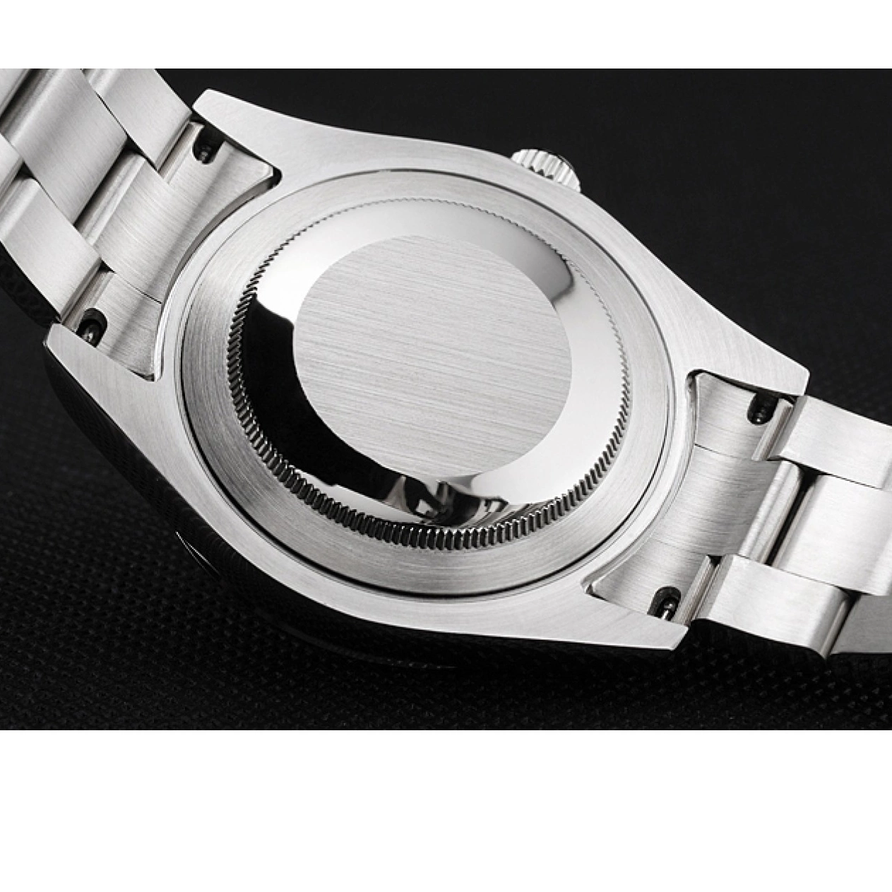 Aaa replica watch Milgauss Steel Markings Swiss Stainless Bracelet Case White Orange Dial And Rolex 0715
